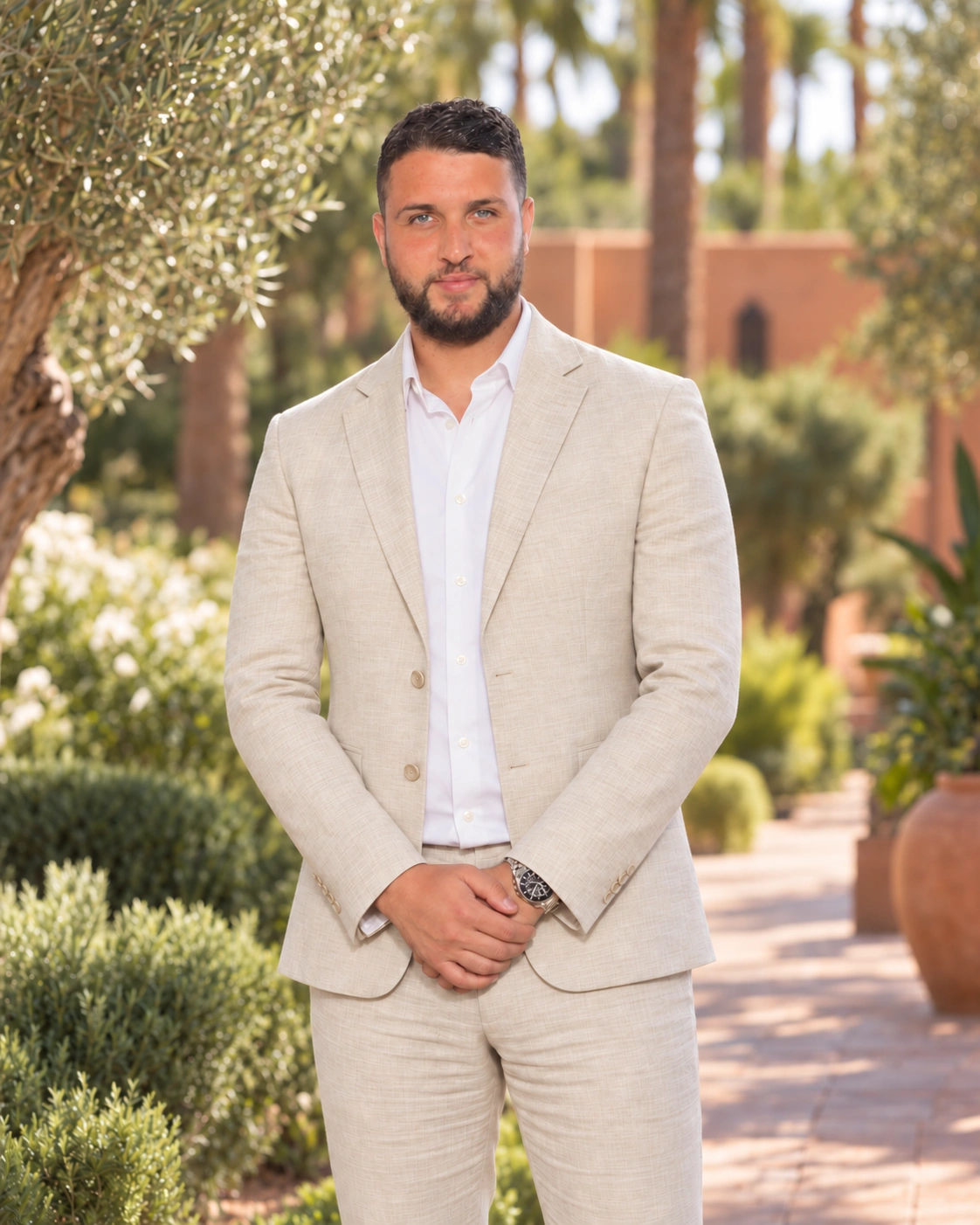 Portrait de Walid R., cofondateur et directeur associé d’Atlas Expertise