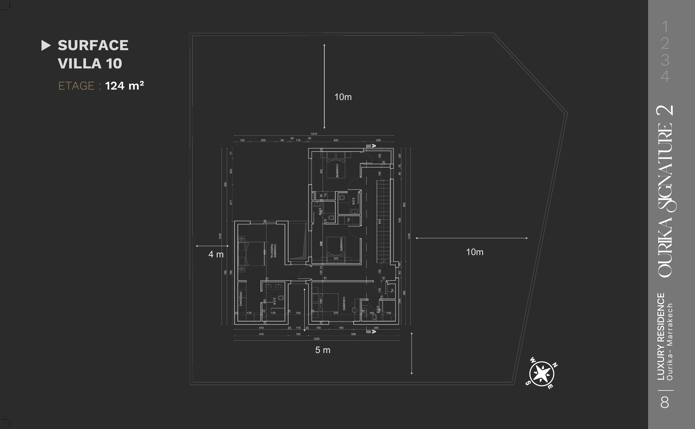 Ourika Signature 2 : villa 10 : étage