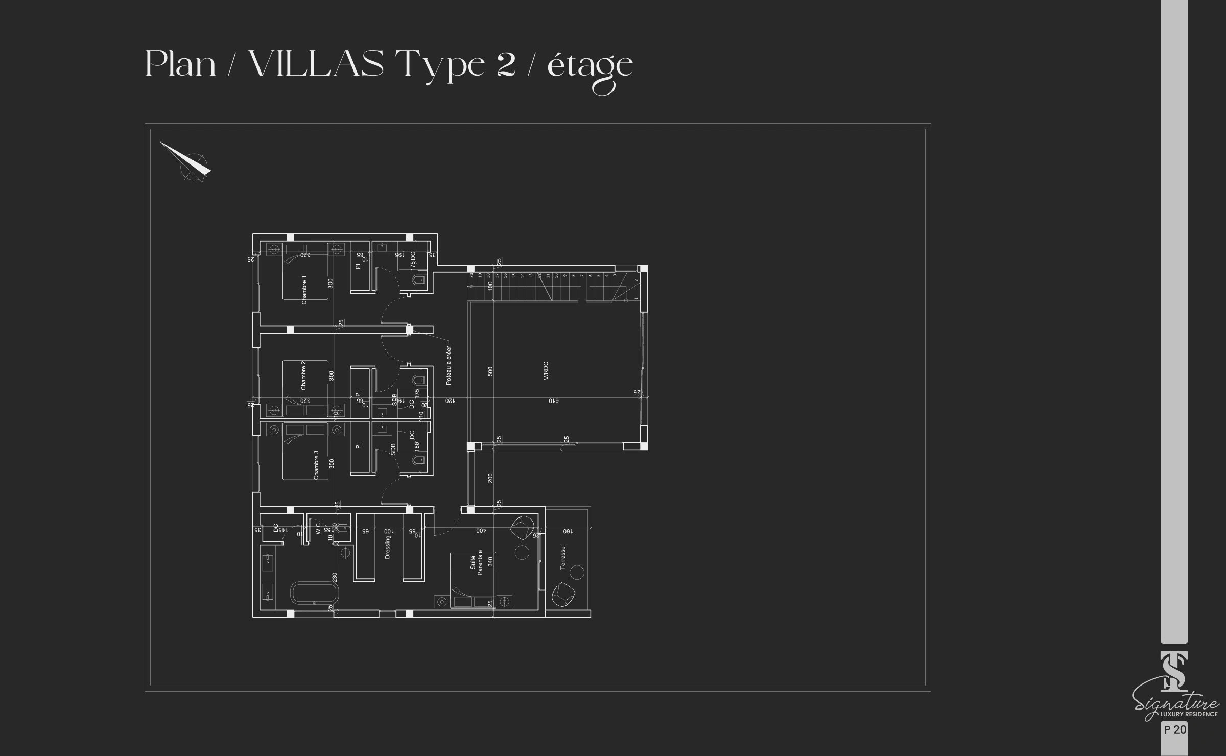 The 26 Signature : type 2 : étage